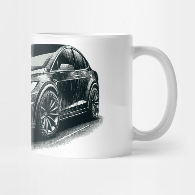 Tesla Model X by Vehicles-Art